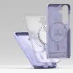 Ringke Silicone Magnetic MagSafe - Samsung Galaxy S25 - Λιλά - Image 7