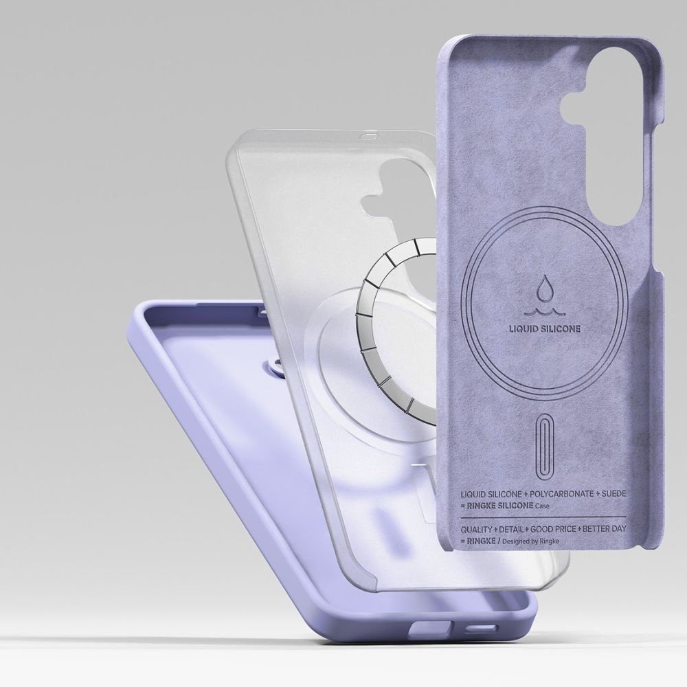 Ringke Silicone Magnetic MagSafe - θήκη για Samsung Galaxy S25 - Πολύχρωμο - Image 7