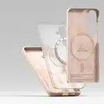 Ringke Silicone Magnetic MagSafe - Samsung Galaxy S25+ - Ροζ - Image 7