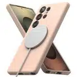 Ringke Silicone Magnetic MagSafe - Samsung Galaxy S25 Ultra - Ροζ - Image 2