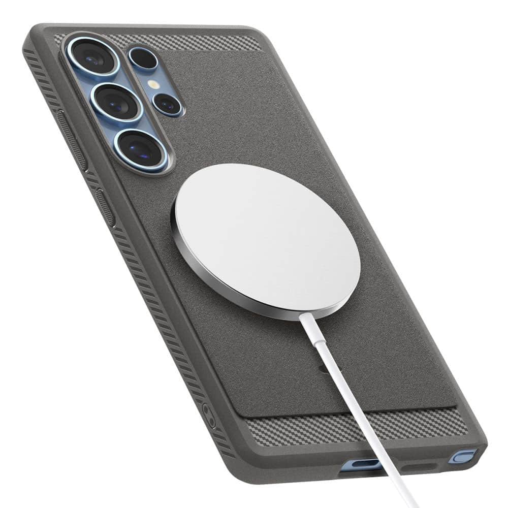 Spigen Rugged Armor - θήκη για Samsung Galaxy S25 Ultra - Γκρι - Image 6