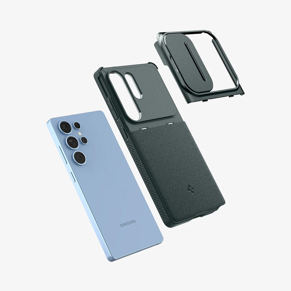 Spigen Optik Armor - θήκη για Samsung Galaxy S25 Ultra - Πράσινο - Image 7