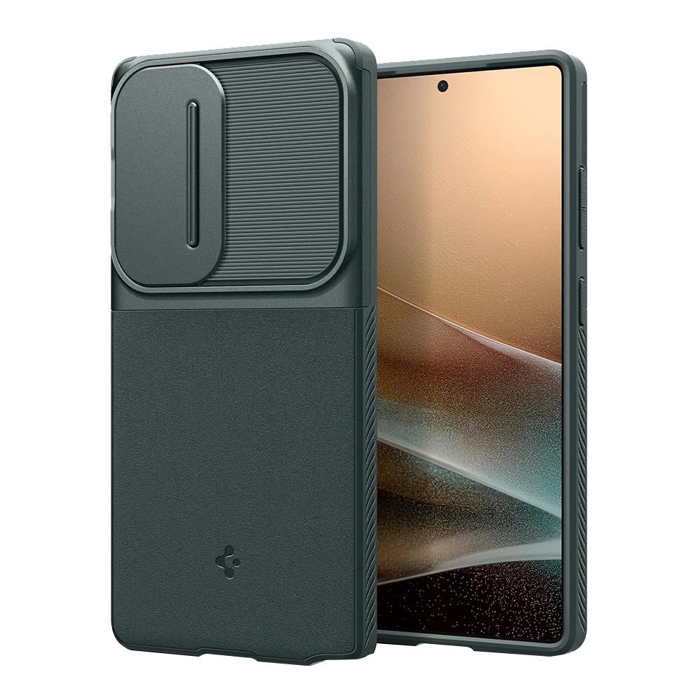 Spigen Optik Armor - θήκη για Samsung Galaxy S25 Ultra - Πράσινο - Image 2