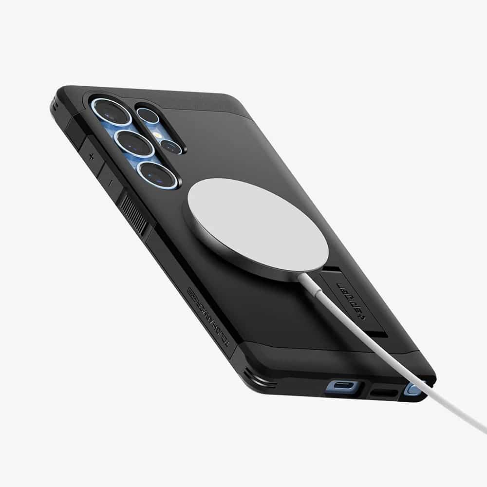 Spigen Tough Armor - θήκη για Samsung Galaxy S25 Ultra - Μαύρο - Image 7