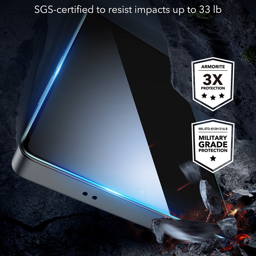ESR - Tempered Glass - Samsung Galaxy S25 Ultra - Privacy - Image 5