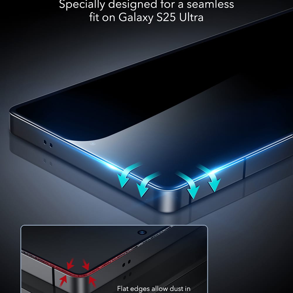 ESR - Tempered Glass - Samsung Galaxy S25 Ultra - Privacy - Image 6