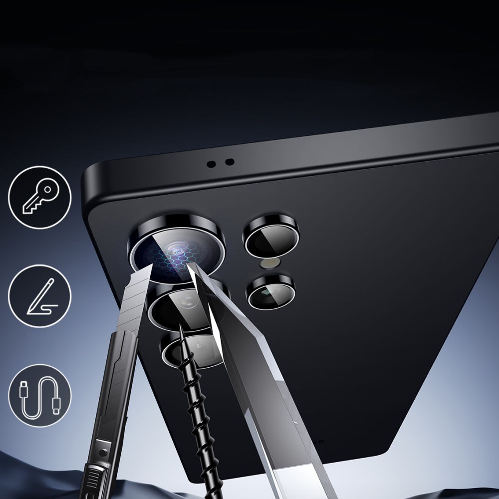 ESR - Armorite Προστατευτικά Φακών Κάμερας - Samsung Galaxy S25 Ultra - Μαύρο - Image 3