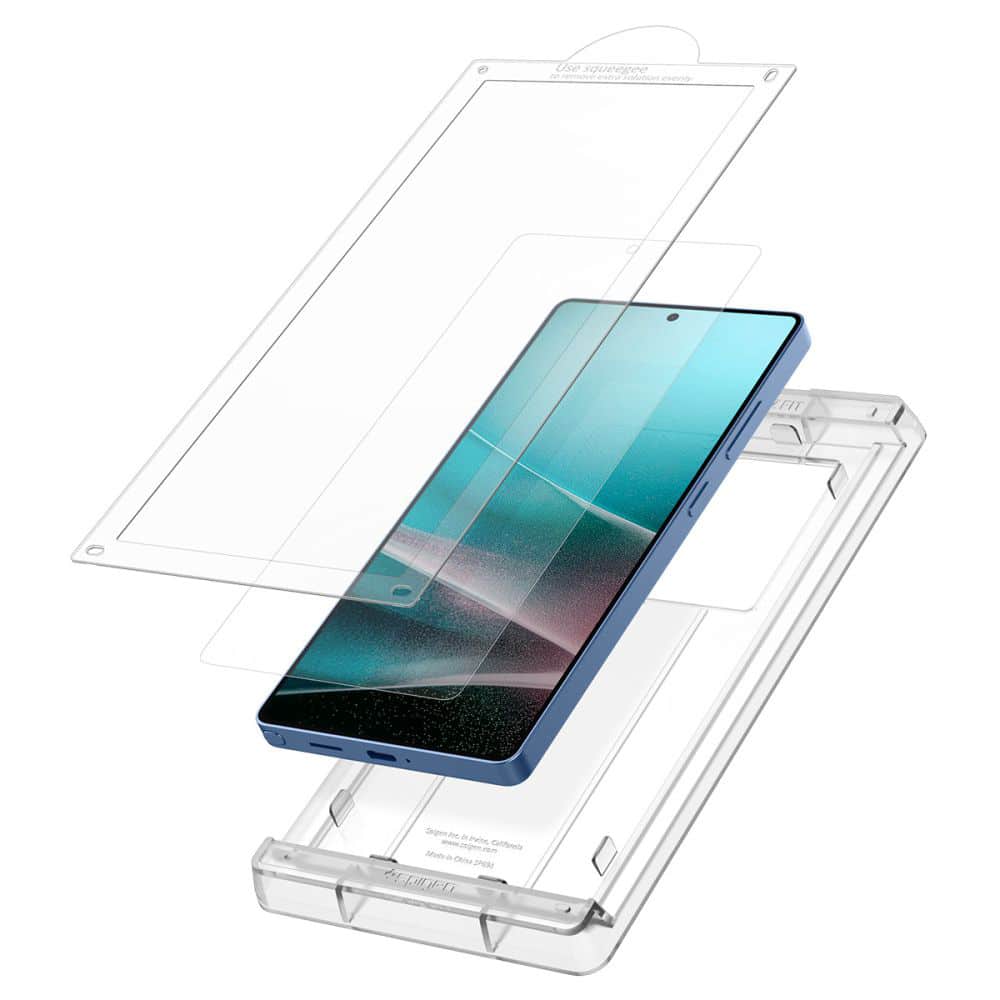 Spigen - Elite Shield EZ Fit HD - Samsung Galaxy S25 Ultra - Clear - Image 4