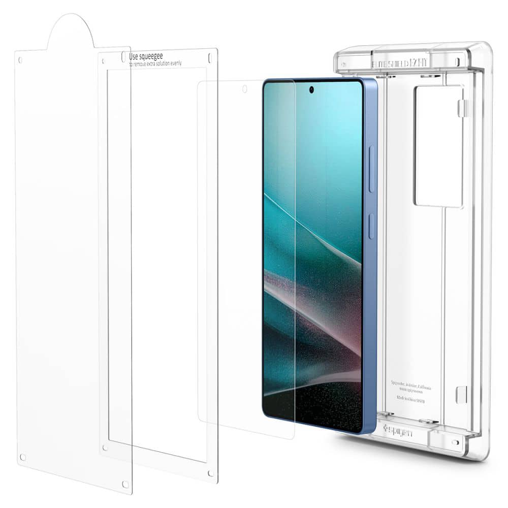 Spigen - Elite Shield EZ Fit HD - Samsung Galaxy S25 Ultra - Clear - Image 5
