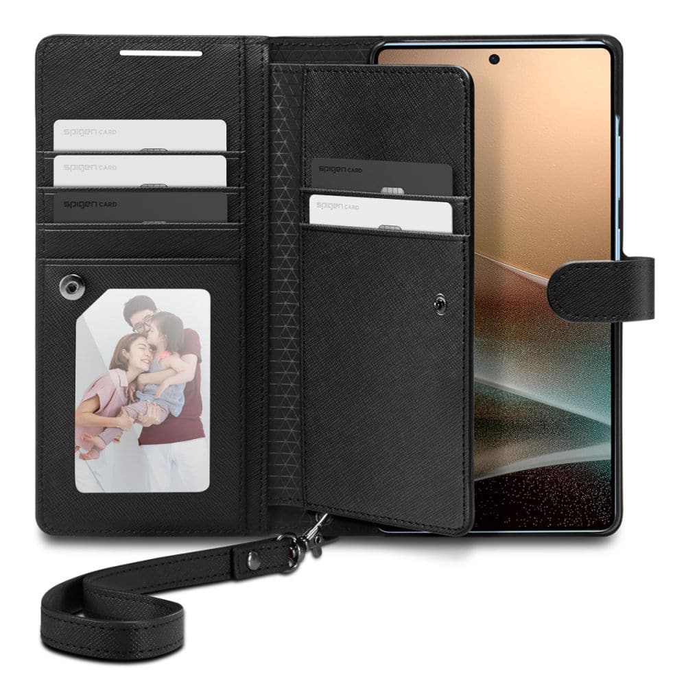 Spigen Wallet S - θήκη για Samsung Galaxy S25 Ultra - Μαύρο - Image 2