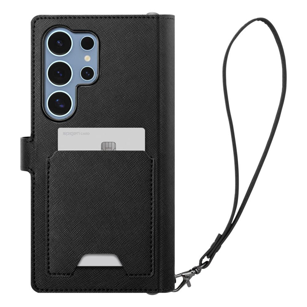 Spigen Wallet S - θήκη για Samsung Galaxy S25 Ultra - Μαύρο - Image 3