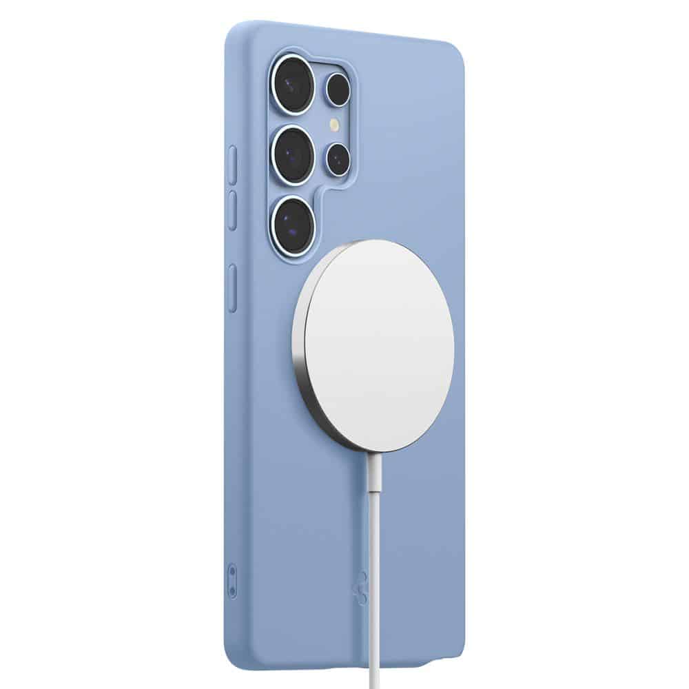 Spigen Silicone Fit - θήκη για Samsung Galaxy S25 Ultra - Μπλε - Image 6