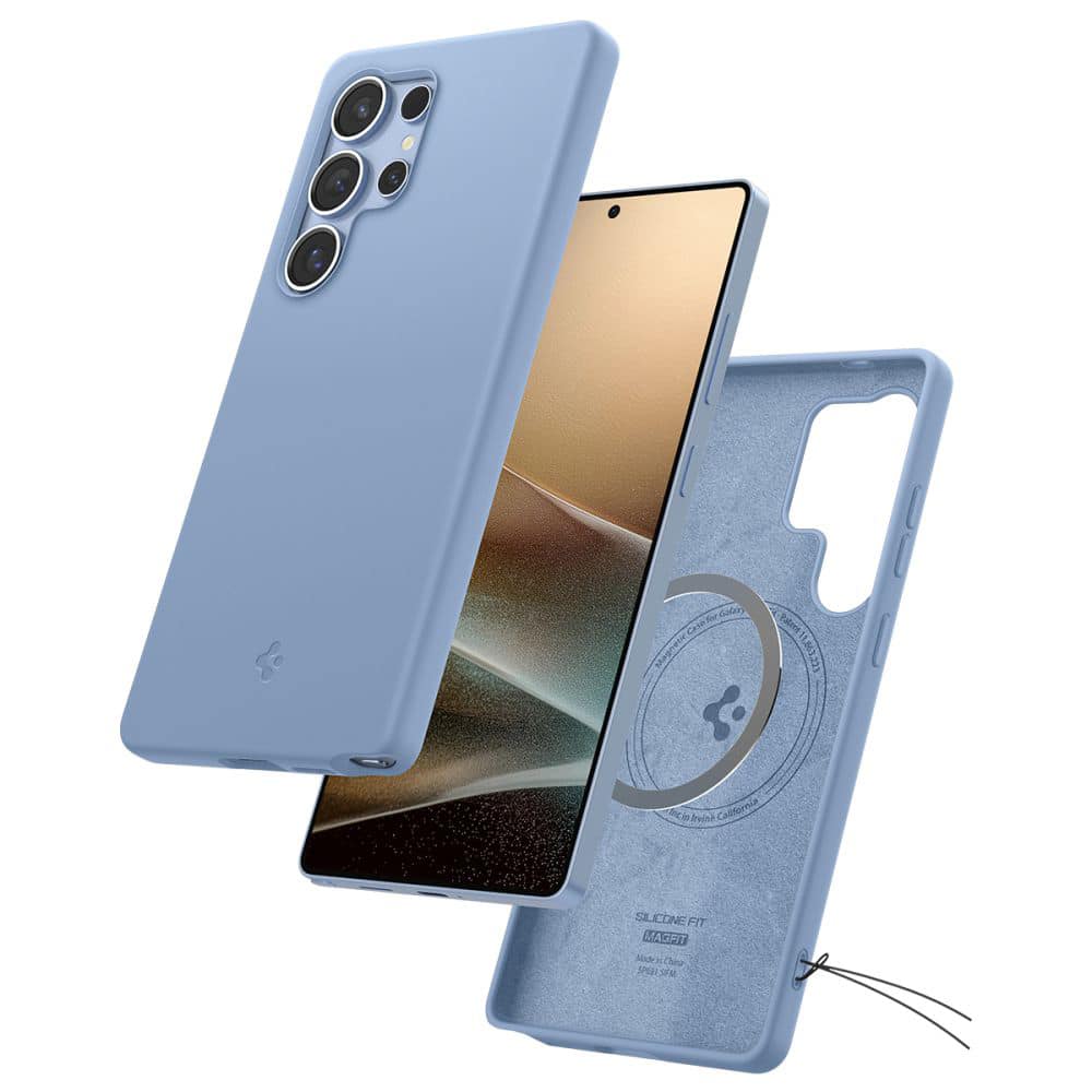 Spigen Silicone Fit - θήκη για Samsung Galaxy S25 Ultra - Μπλε - Image 7