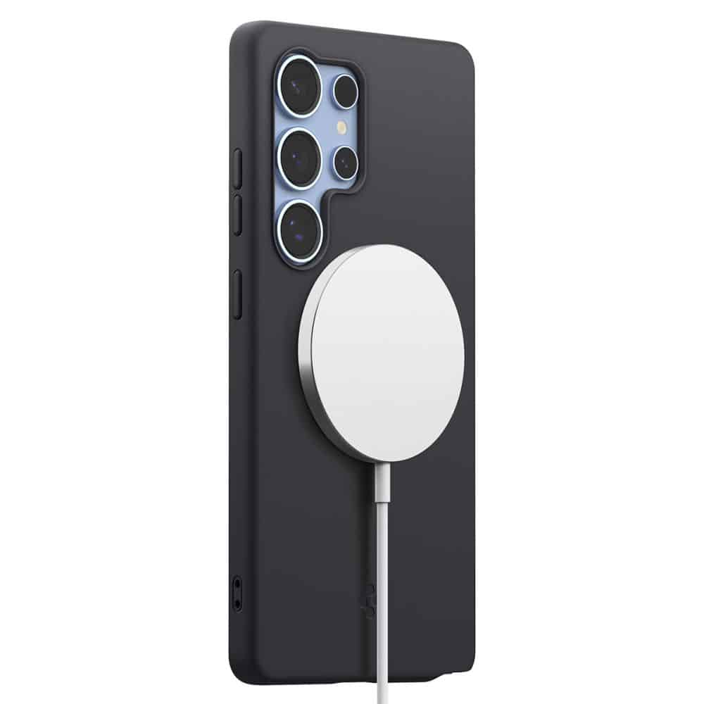 Spigen Silicone Fit - θήκη για Samsung Galaxy S25 Ultra - Μαύρο - Image 5