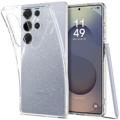Spigen Liquid Crystal Glitter - θήκη για Samsung Galaxy S25 Ultra - Διάφανο
