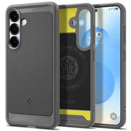 Spigen Rugged Armor - θήκη για Samsung Galaxy S25 - Γκρι