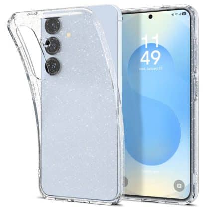 Spigen Liquid Crystal Glitter - θήκη για Samsung Galaxy S25 - Διάφανο