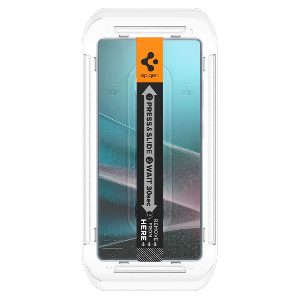 Spigen - Glas.tR EZ-FIT HD (2 pack) - Samsung Galaxy S25 Ultra - Privacy - Image 3