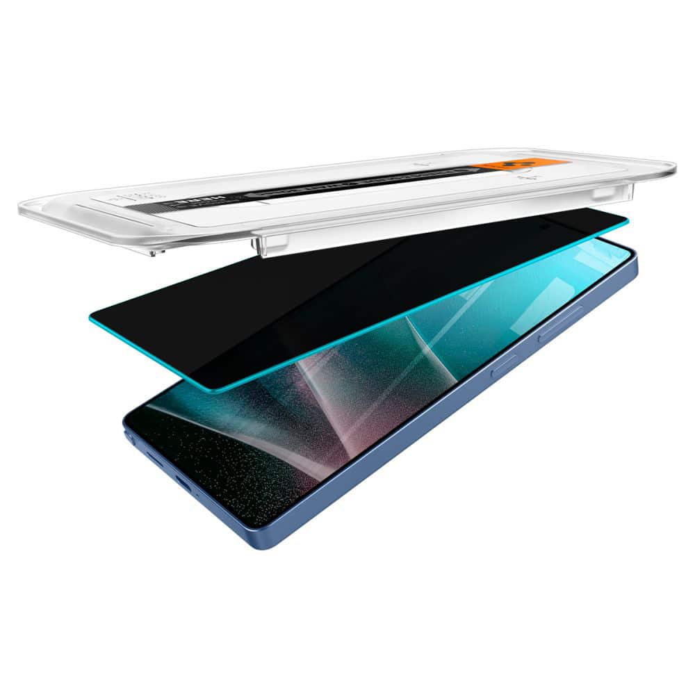 Spigen - Glas.tR EZ-FIT HD (2 pack) - Samsung Galaxy S25 Ultra - Privacy - Image 4