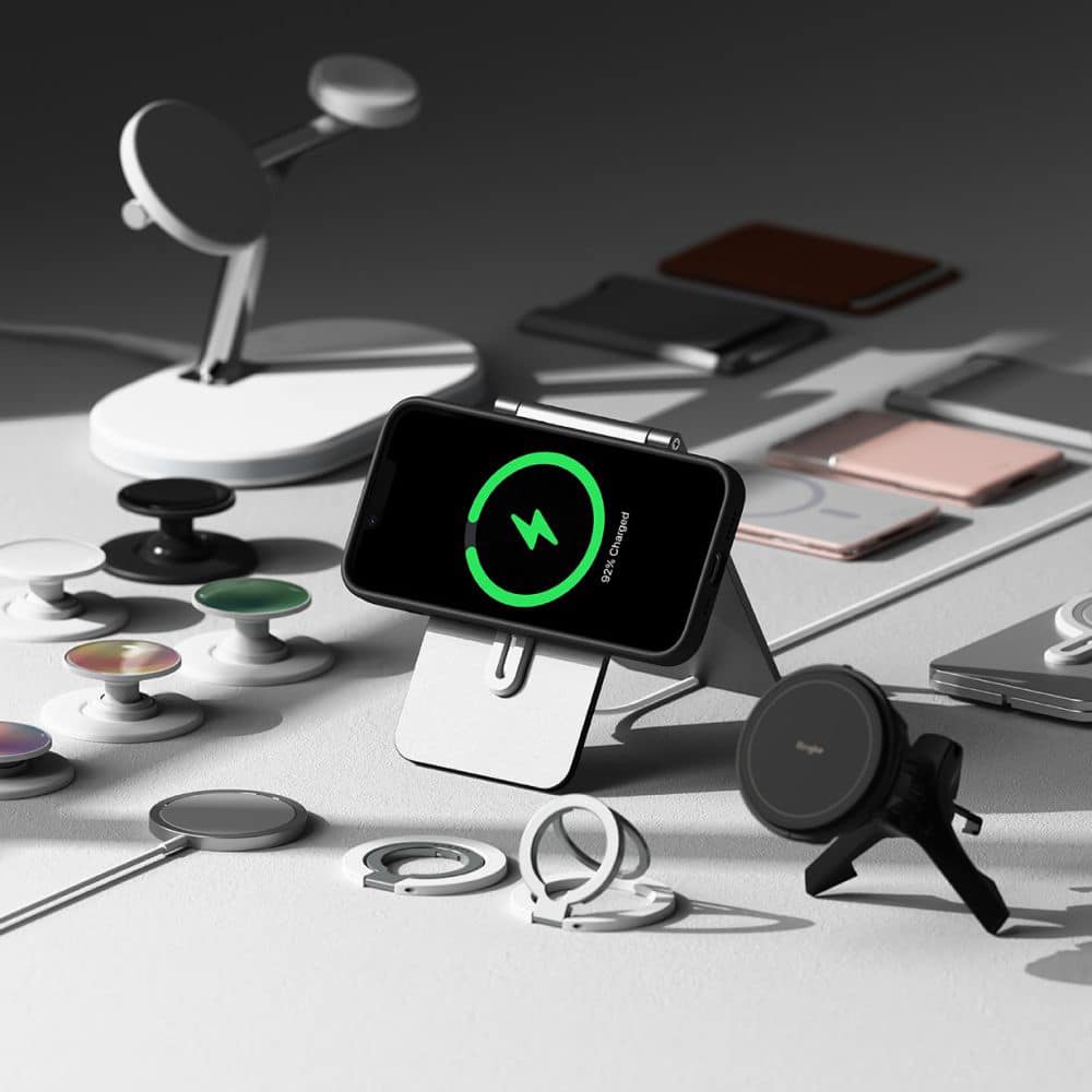 Ringke Silicone Magnetic MagSafe - θήκη για Apple iPhone 16e - Μαύρο - Image 6