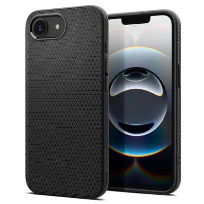Spigen Liquid Air - θήκη για Apple iPhone 16e - Μαύρο