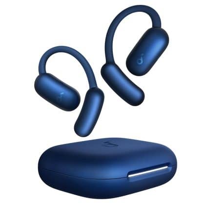 Anker - Ασύρματα Ακουστικά SoundCore AeroFit 2 (A3874G31) - για Άθληση, με Μικρόφωνο, Bluetooth, Αδιάβροχα, Hi-Res - Μπλε