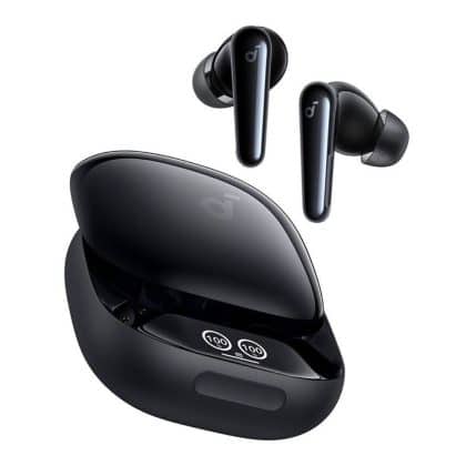 Anker - Ασύρματα Ακουστικά SoundCore Liberty 4 Pro NC (A3954GF1) - Bluetooth 5.3, ANC, Hi-Res Ήχος, LDAC, TWS - Γυαλιστερό Μαύρο