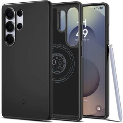 Spigen Thin Fit - θήκη για Samsung Galaxy S25 Ultra - Μαύρο
