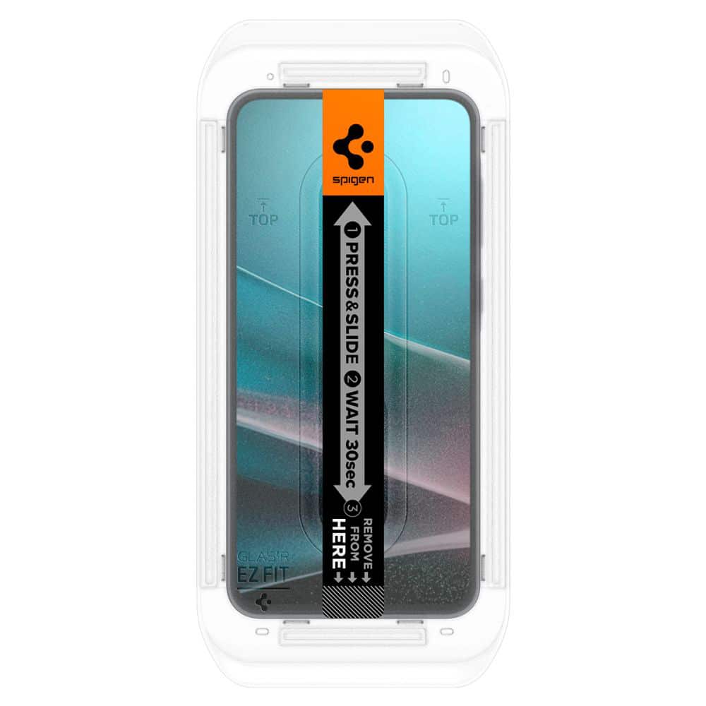 Spigen - Glas.tR EZ-FIT (2 pack) - Samsung Galaxy A36 5G - Clear - Image 4