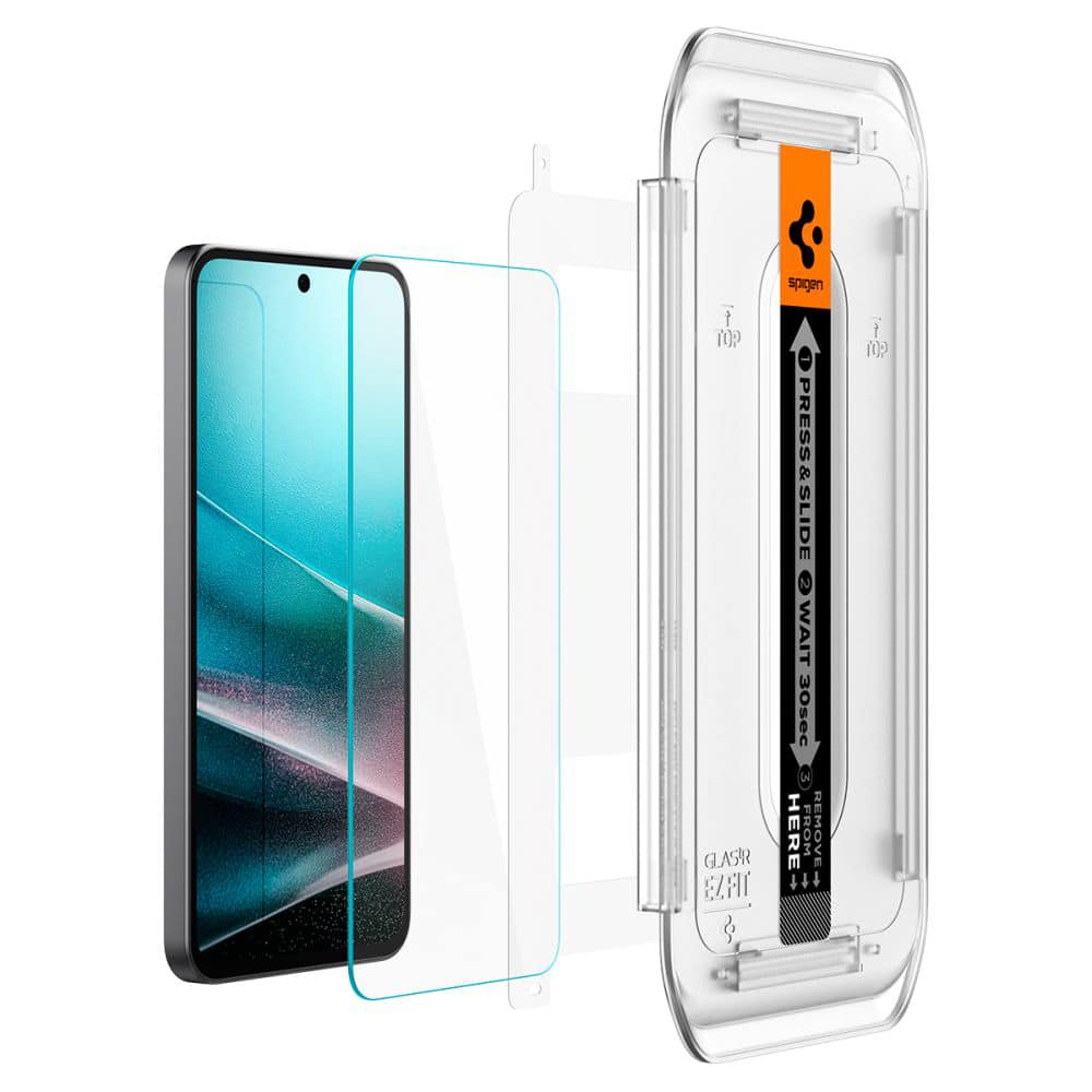Spigen - Glas.tR EZ-FIT (2 pack) - Samsung Galaxy A36 5G - Clear - Image 6