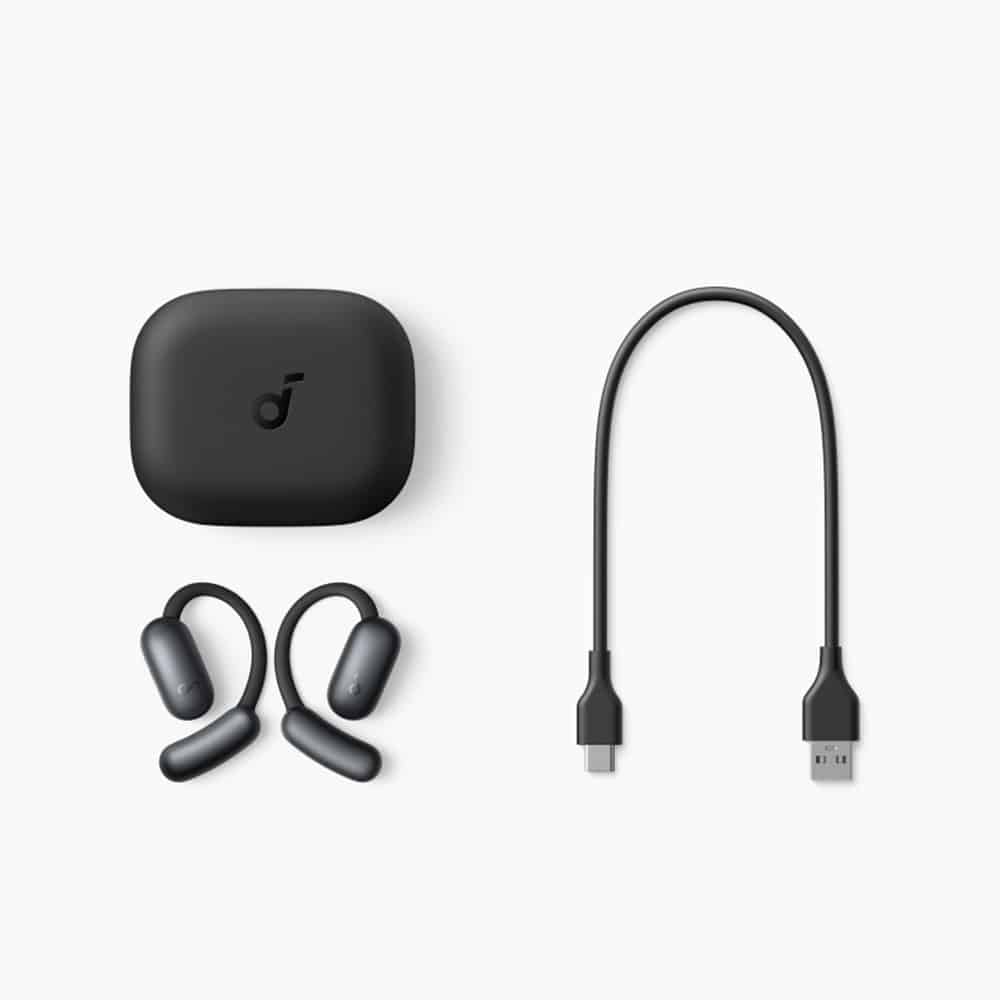 Anker - Ασύρματα Ακουστικά SoundCore AeroFit 2 (A3874G31) - για Άθληση, με Μικρόφωνο, Bluetooth, Αδιάβροχα, Hi-Res - Μπλε - Image 7