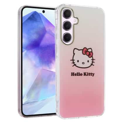 Hello Kitty IML Gradient Electrop Kitty Head - θήκη για Samsung Galaxy A55 - Ροζ