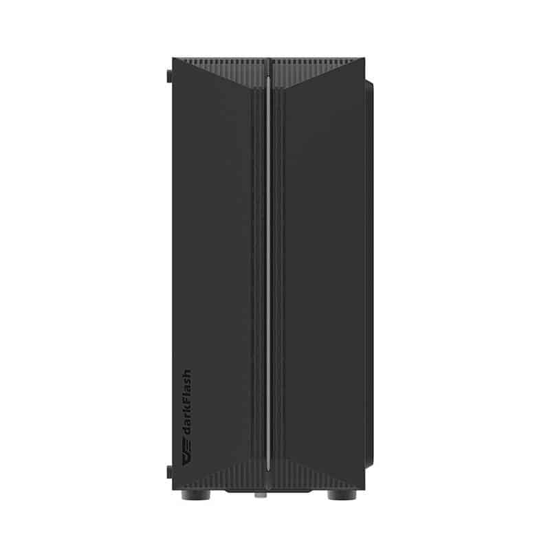 Darkflash DK151 LED θήκη υπολογιστή + 3 ανεμιστήρες RGB μαύρη - Image 4