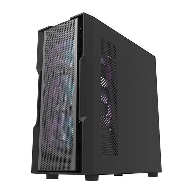 Darkflash DK431 Mesh θήκη υπολογιστή + 4 ανεμιστήρες ARGB μαύρη - Image 6