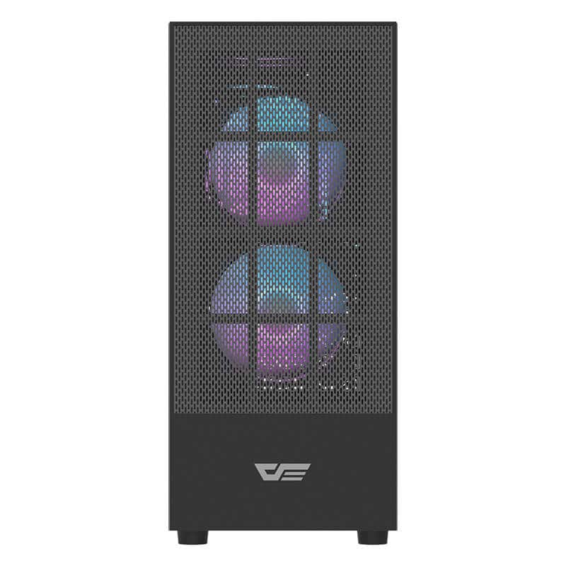 Darkflash A290 θήκη υπολογιστή + 3 ανεμιστήρες μαύρη - Image 2