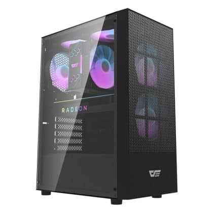 Darkflash A290 θήκη υπολογιστή + 3 ανεμιστήρες μαύρη