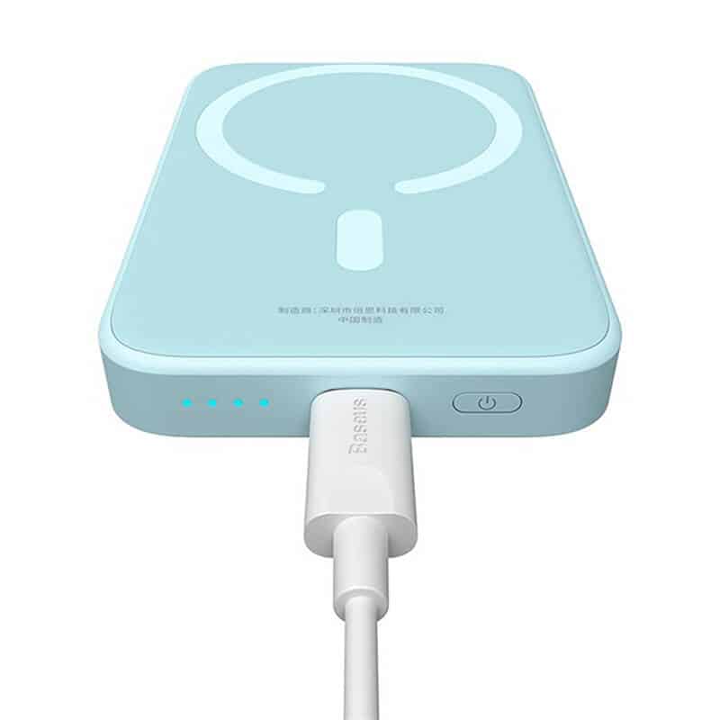 Powerbank mini Baseus 6000 mAh 20W (μπλε) - Image 8