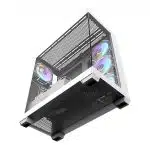 Darkflash Κουτί Υπολογιστή DS900 με 7 ανεμιστήρες ARGB Λευκό - Image 8
