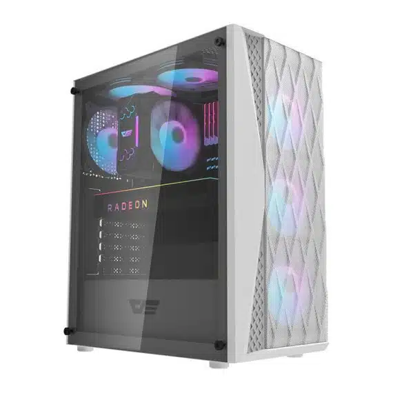 Θήκη υπολογιστή Darkflash DK352 Mesh λευκό