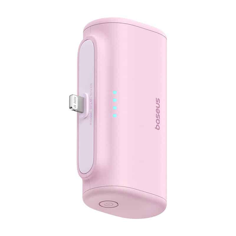 Powerbank OS-Baseus Compact IP 5000mAh 20W (ροζ) - Image 2