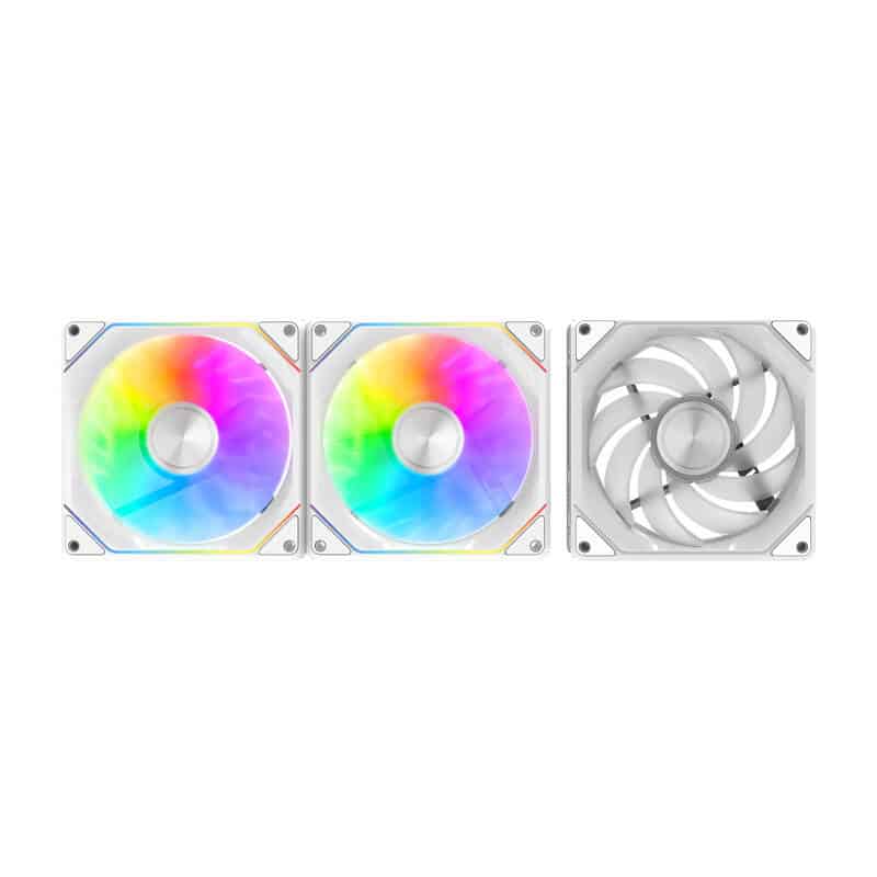 Darkflash Gauss G24 3 σε 1 ανεμιστήρες υπολογιστή λευκό - Image 2