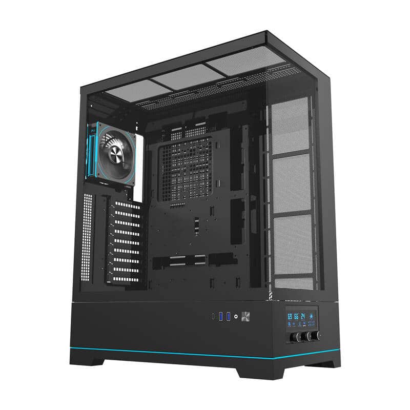 Darkflash DY451L PRO θήκη υπολογιστή με ανεμιστήρα μαύρο - Image 2