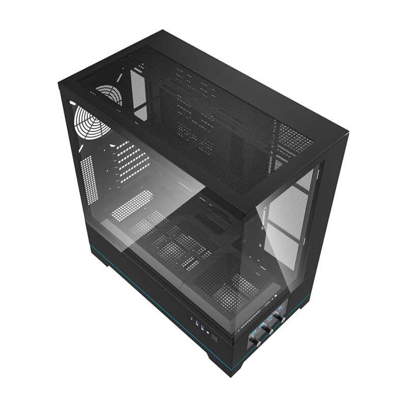 Darkflash DY451 κουτί υπολογιστή χωρίς ανεμιστήρες μαύρο - Image 8