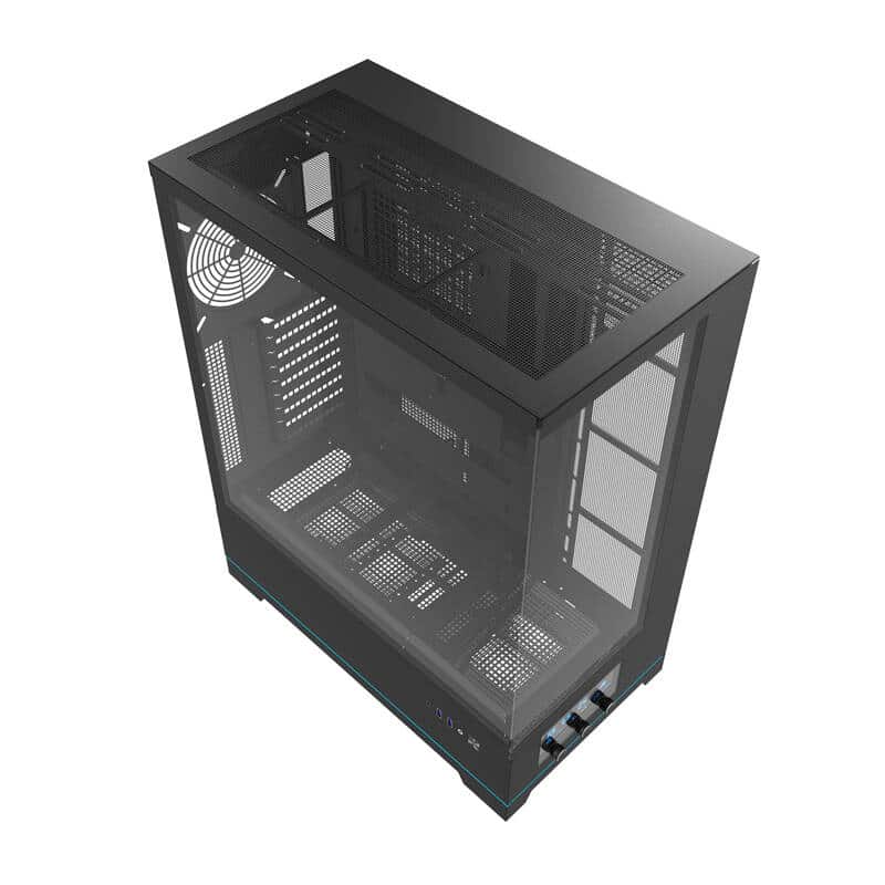 Darkflash DY451 θήκη υπολογιστή χωρίς ανεμιστήρες (μαύρο) - Image 8