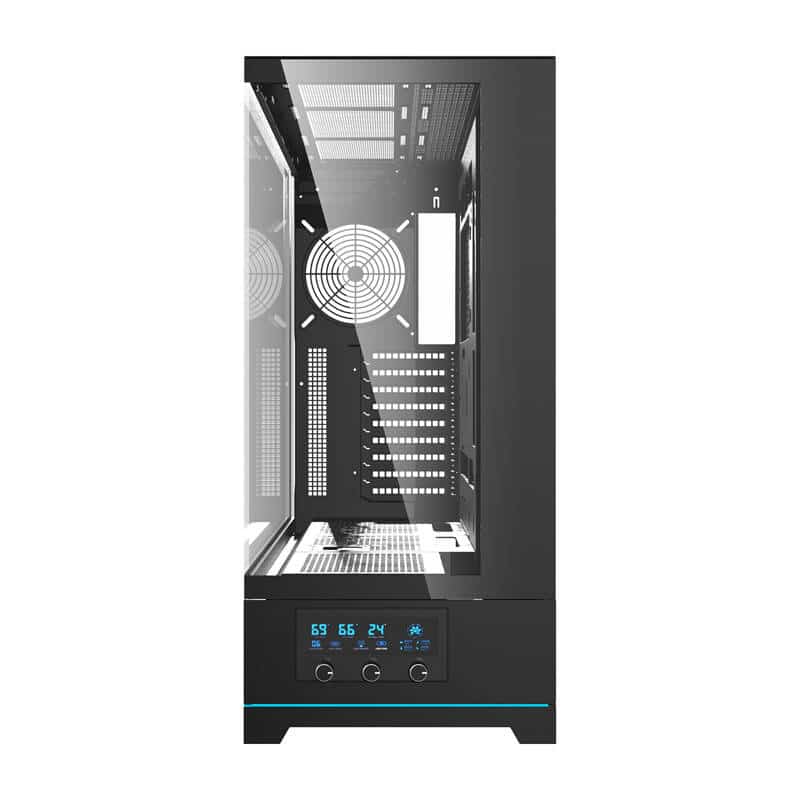 Darkflash DY451 θήκη υπολογιστή χωρίς ανεμιστήρες (μαύρο) - Image 2