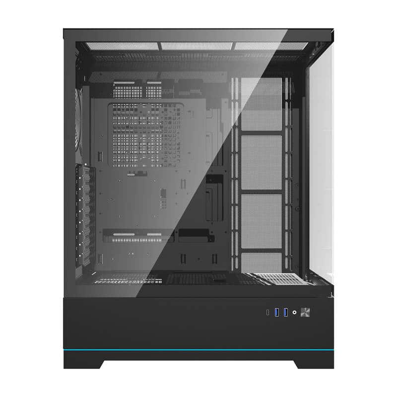 Darkflash DY451 θήκη υπολογιστή χωρίς ανεμιστήρες (μαύρο) - Image 4