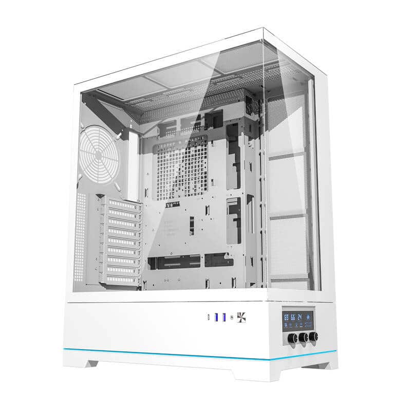 Darkflash DY451L θήκη υπολογιστή χωρίς ανεμιστήρες λευκό - Image 7