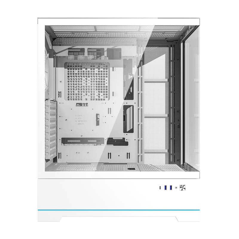 Darkflash DY451L θήκη υπολογιστή χωρίς ανεμιστήρες λευκό - Image 5
