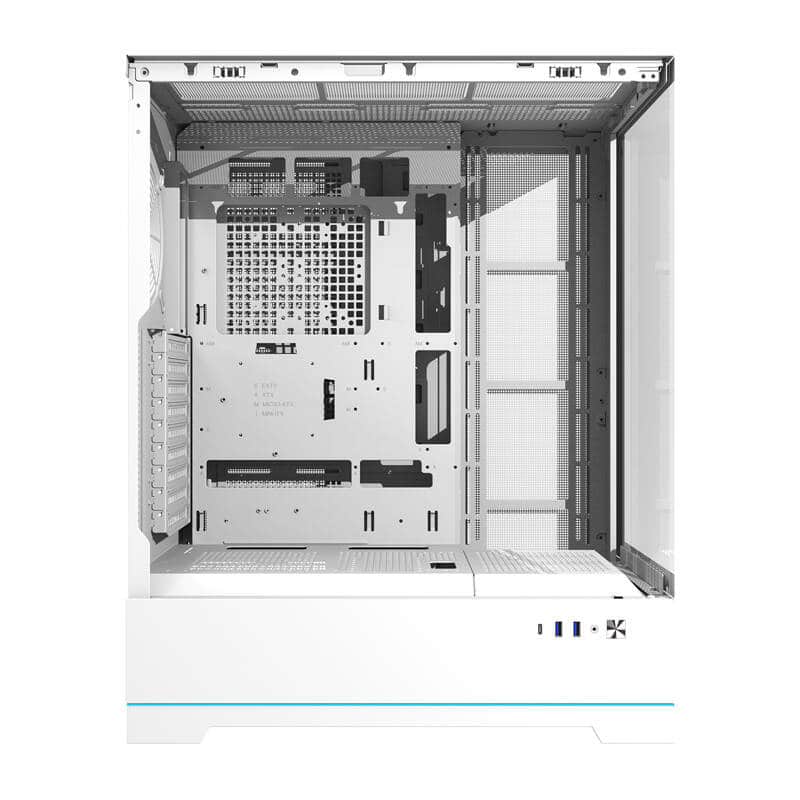 Darkflash DY451L θήκη υπολογιστή χωρίς ανεμιστήρες λευκό - Image 6