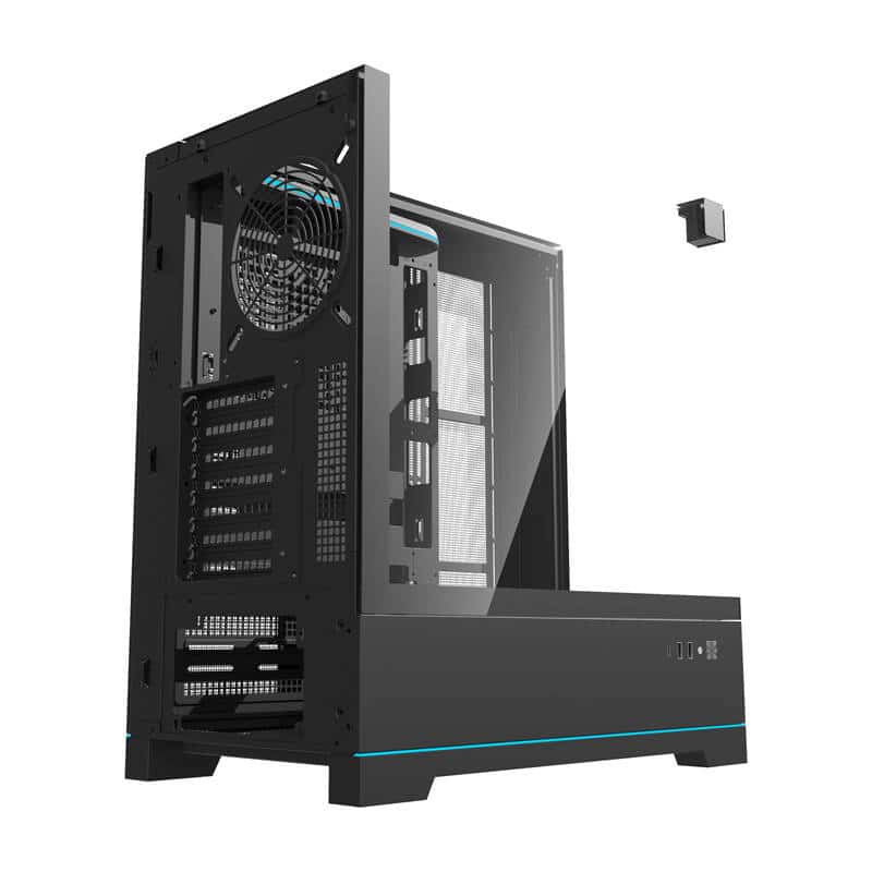 Darkflash DY450 θήκη υπολογιστή χωρίς ανεμιστήρες μαύρο - Image 2